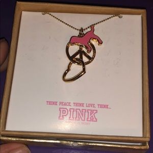 Brand new Victoria secret pink necklace